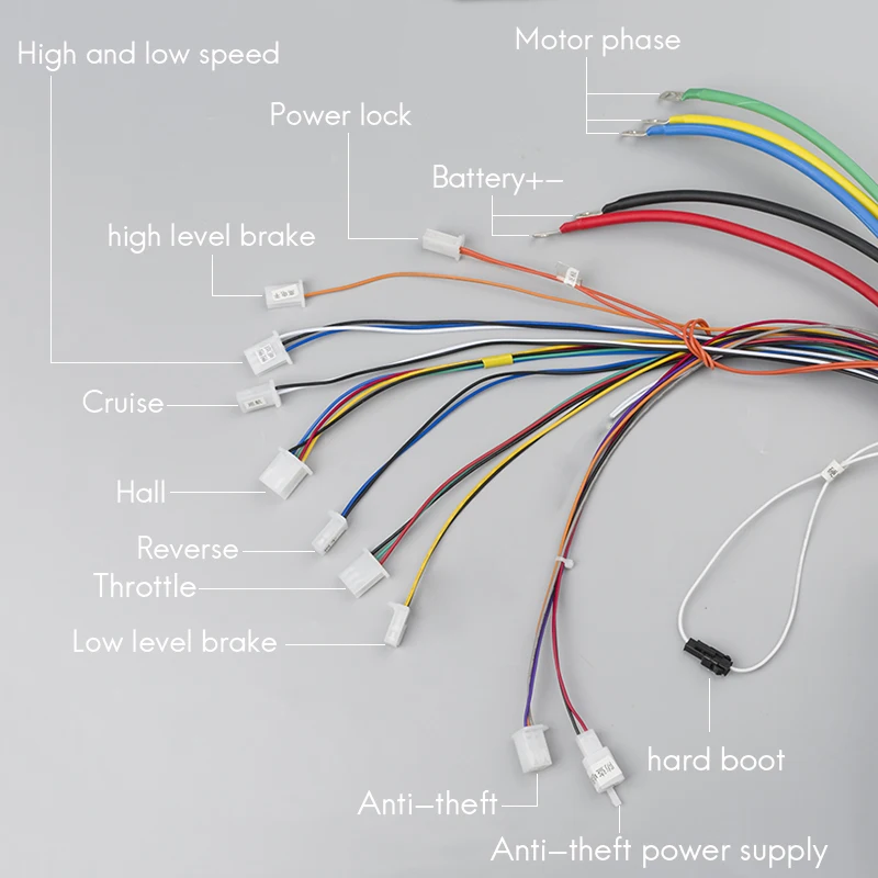 Perfect 72V 3000W 50A bicicleta electrica  plegable Motor wheel  For Scooter Electric Bicycle Motor Ebike E-Car Engine Motorcycle Part 4