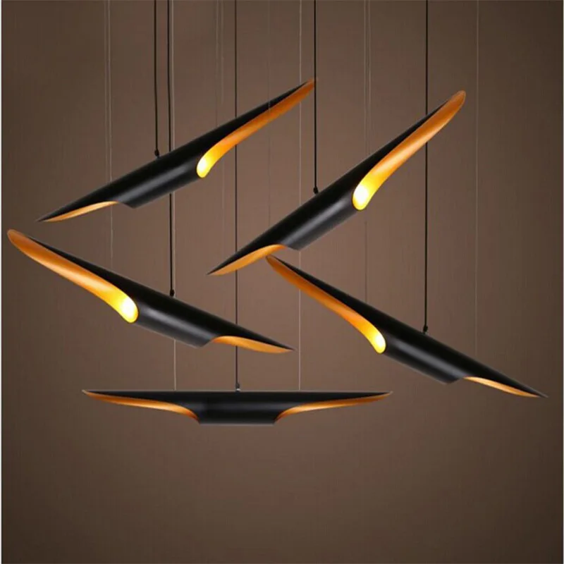 Creative Personality Pendant Lamp Tube Lighting Fixture Art Decor Adjustable Hanging Ceiling For Cafe Restaurant Bar | Освещение
