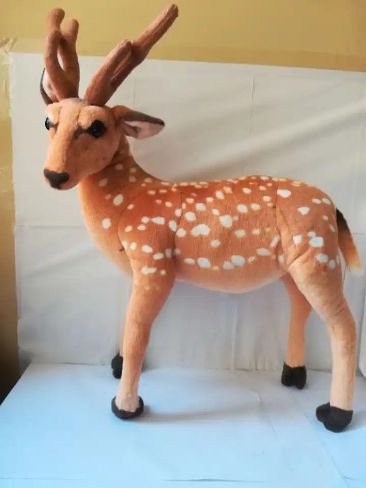 large stuffed animal deer