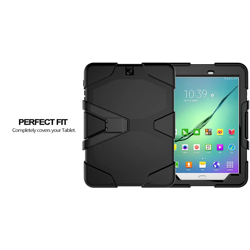 Чехол для Samsung Galaxy Tab S2 T810 T813 T815 T819 9 7 дюймов с пленкой силиконовый детский