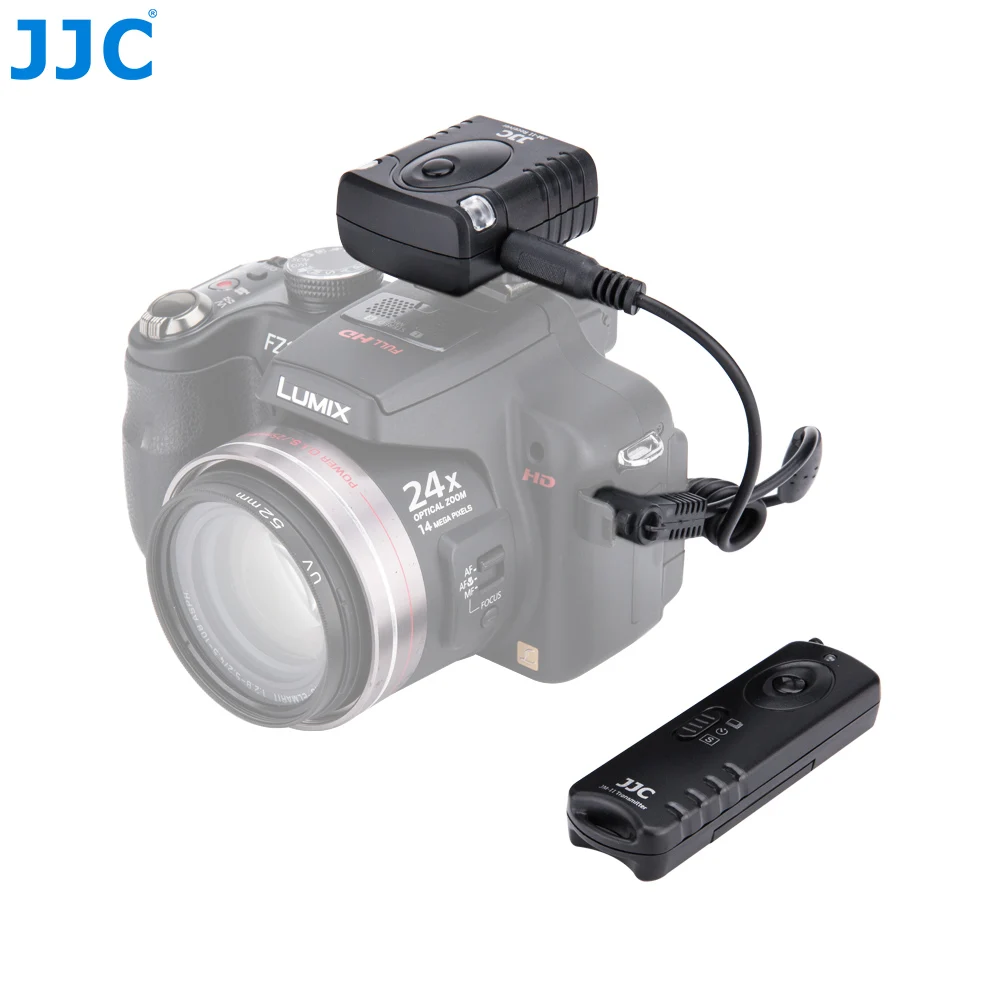 Remoto sem Fio para Panasonic Câmera Obturador Liberação 16 Canais rf Controle Dmc-fz20 - Dmc-fz20k Dmc-fz20s Dmc-fz30 Jjc 433 Mhz - Image 5