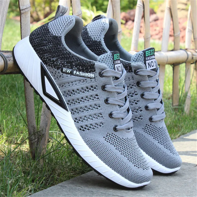 

BJYL summer new men's shoes breathable sports casual wild trend canvas spring and autumn men's mesh shoes