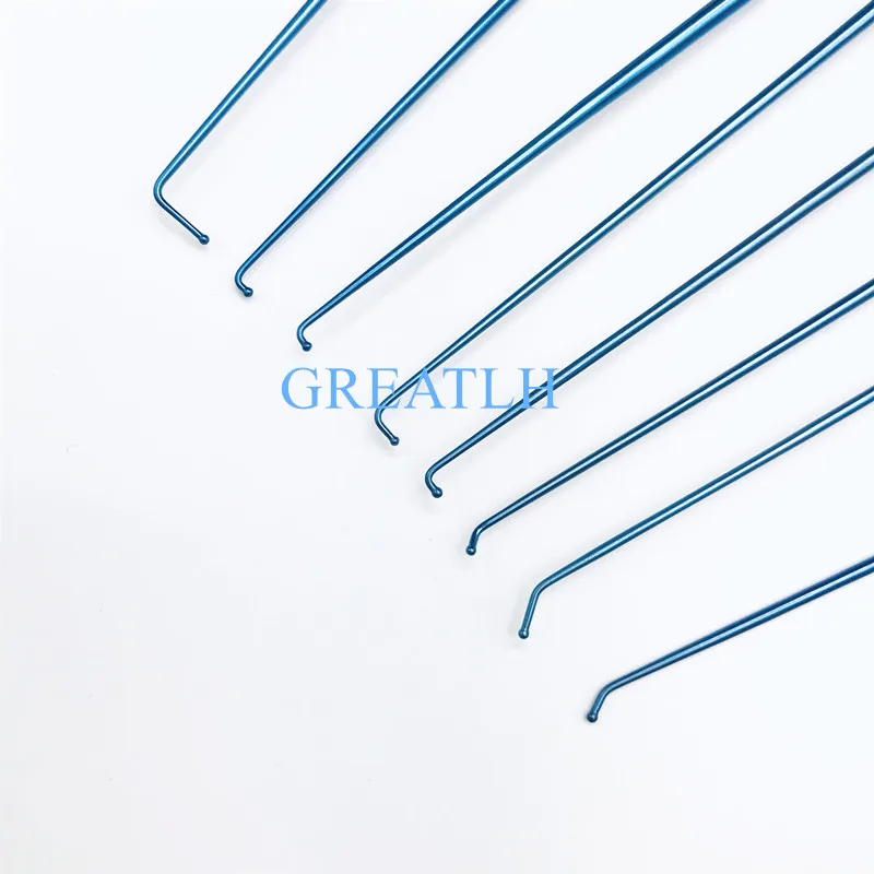 

Titanium Krayenblhl Micro Nerve and vessel hook with probe pointed