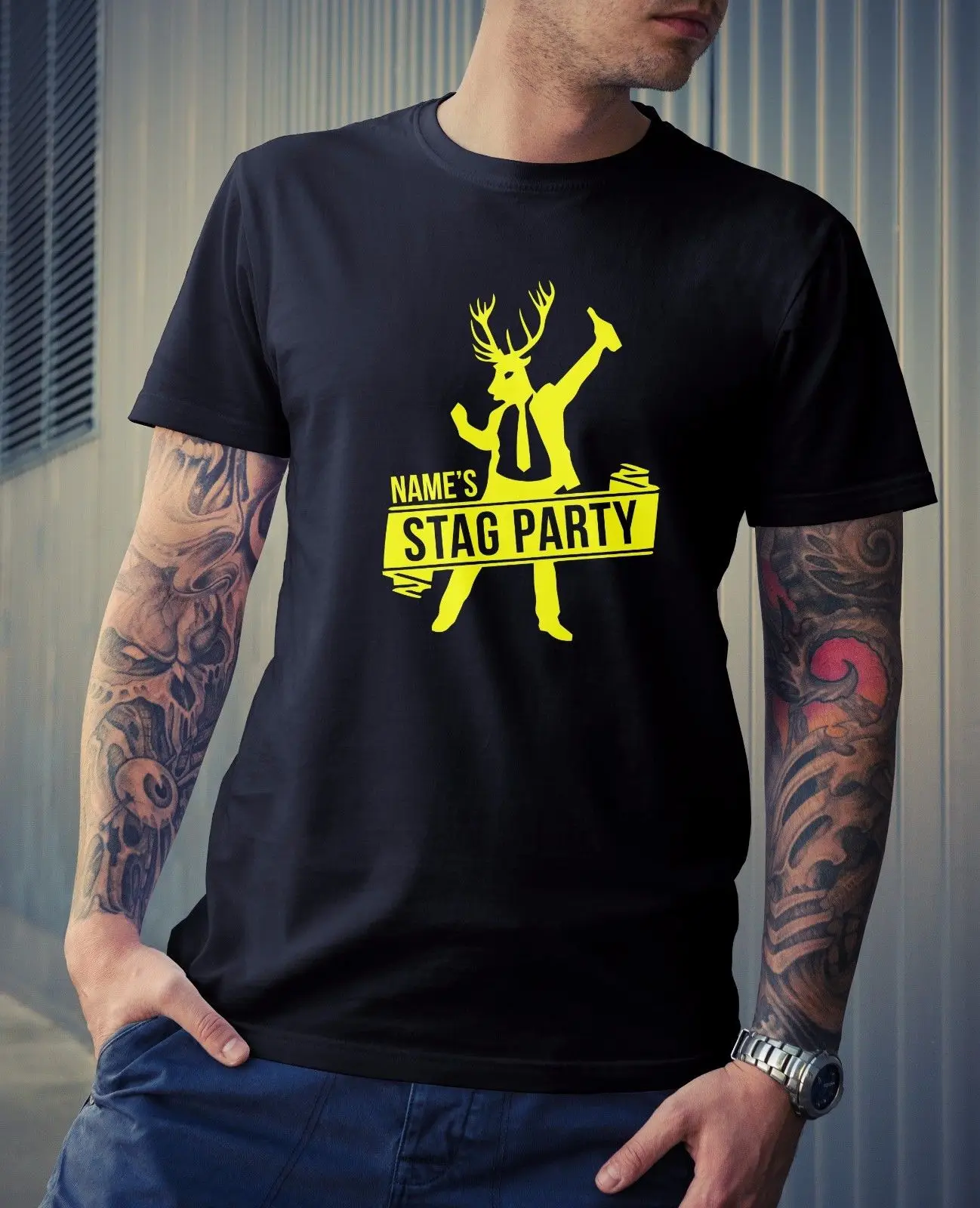 Best Custom Stag Do T Shirt Party Lot Name Custom Novelty Wedding Personalised Fun Cool Casual pride t shirt men Unisex New tshirt