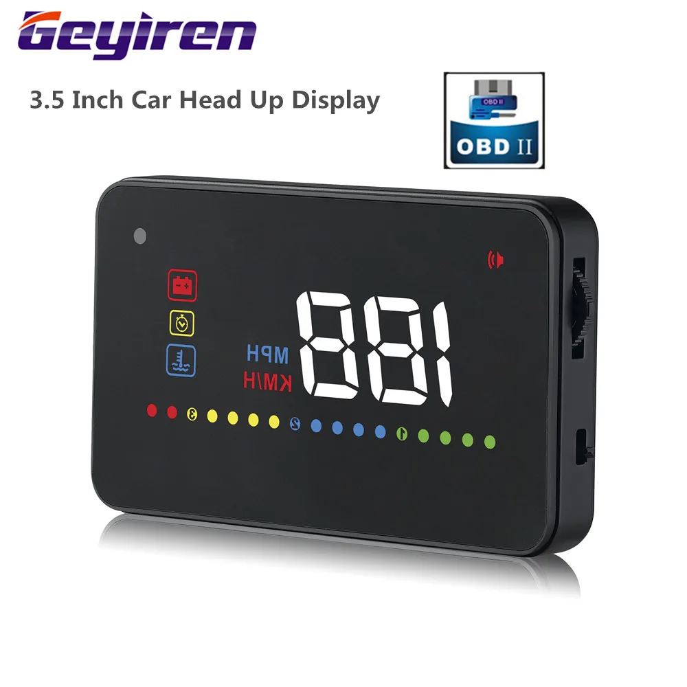 OBDII Car HUD Head Up Display A200 3.5" Auto OBD2 HUD Head up Display