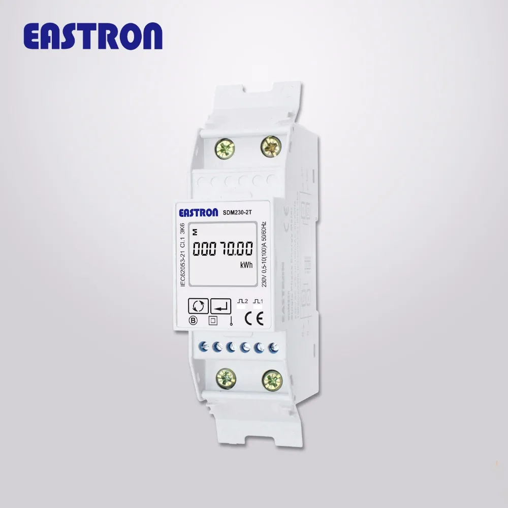 SDM230 2T Средний однофазный измеритель энергии 220/230 В выход импульса/Modbus RS485
