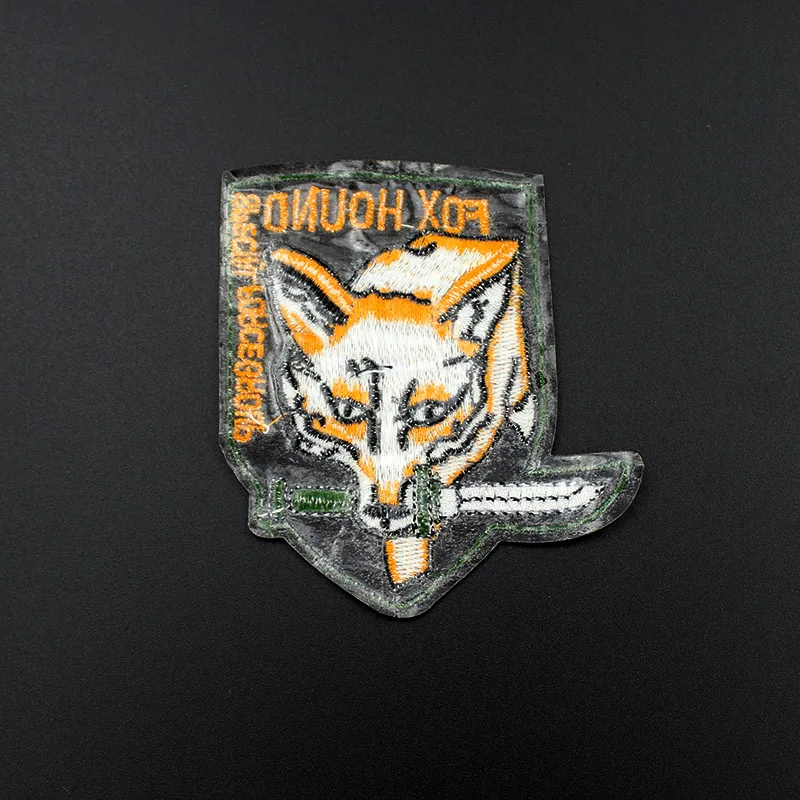 Военная нашивка Foxhound Fox Hound военные значки особой силы вышитая аппликация для