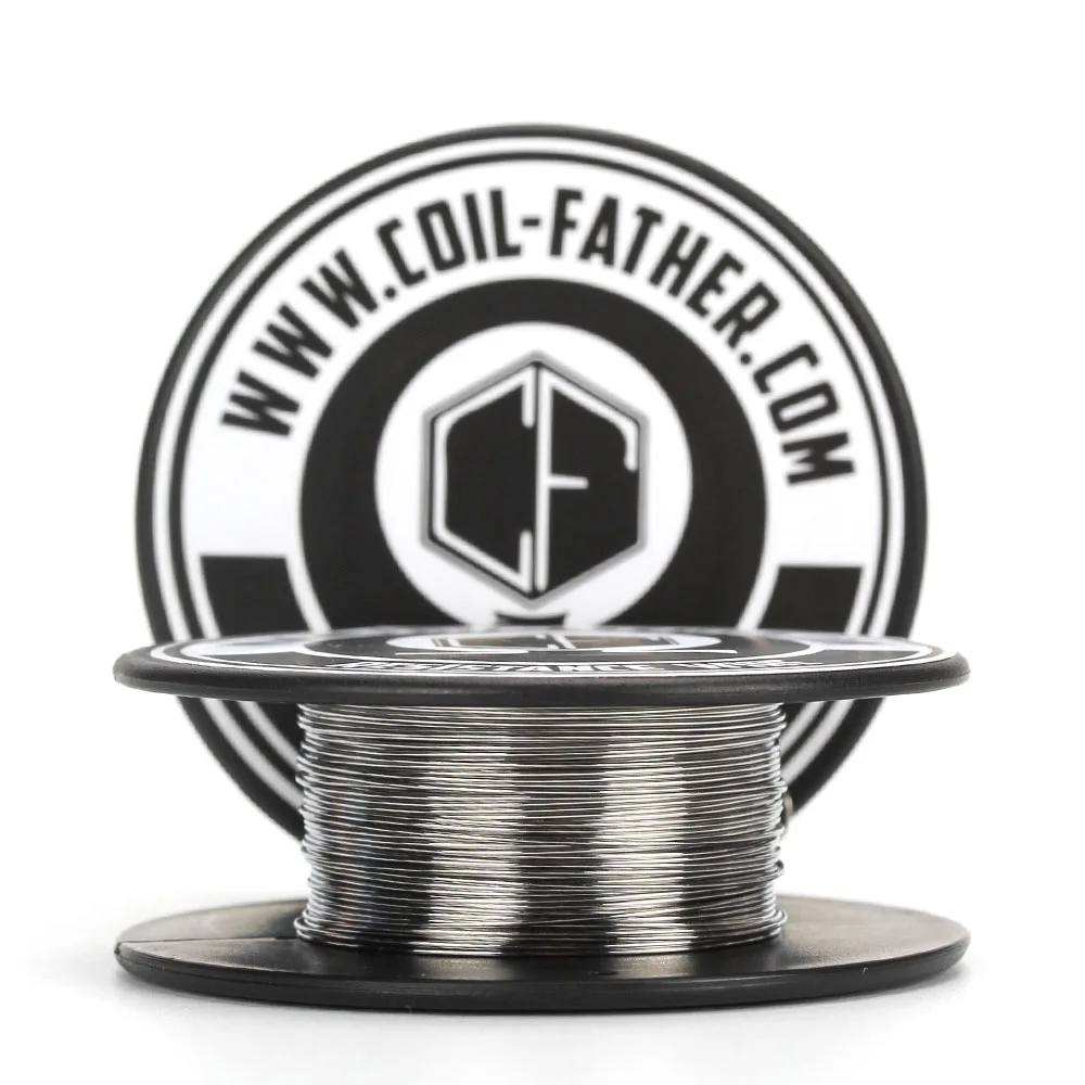 Провод Coil Father SS316L 24 г/26 г/28 г/30 г/32 г/34 г/36 г обслуживаемые нагревательные провода RDA