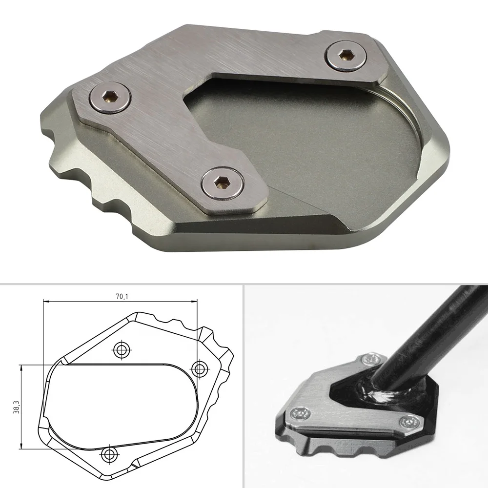 NICECNC боковой стенд удлинитель для BMW R 1200 GS R1200GS LC Adventure Adv kickstand moto rcycle soporte lateral