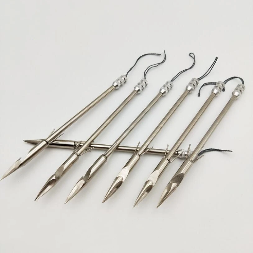 

1PC Stainless Steel Fishing Arrow for Slingshot Catapult Arrow Head Silver 145mm Bullet Arrowheads Hunting Shooting Tips Darts