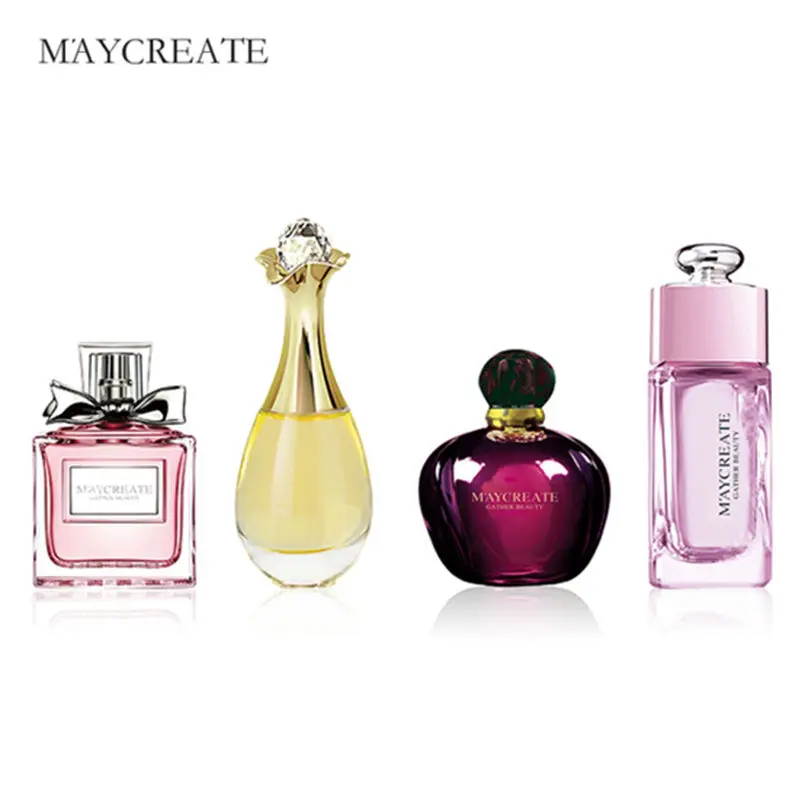 

MayCreate 4pcs 100ML Women Deodorant Fragrance Long-lasting Elegant Refreshing Aromatic Water