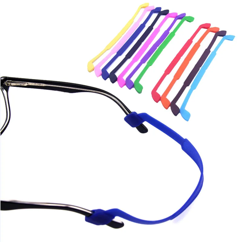 Elastic Anti Slip Silicone Sunglasses Glasses Eyeglasses chain cord