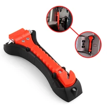 Автомобильный молоток безопасности на открытом воздухе спасательный аварийный молоток ремень безопасности резак оконный стеклянный выключатель автомобиль спасательный красный молоток