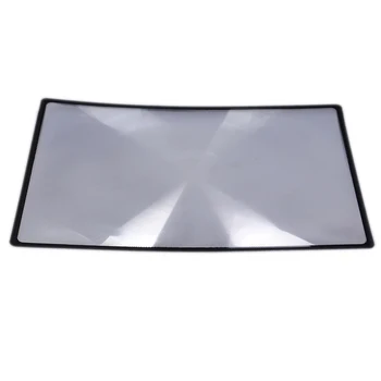 

Magnifying Glass A5 Flat PVC Magnifier Sheet X3 Book Page Magnification Magnifying Reading Glass Lens Tool Parts 18*12cm
