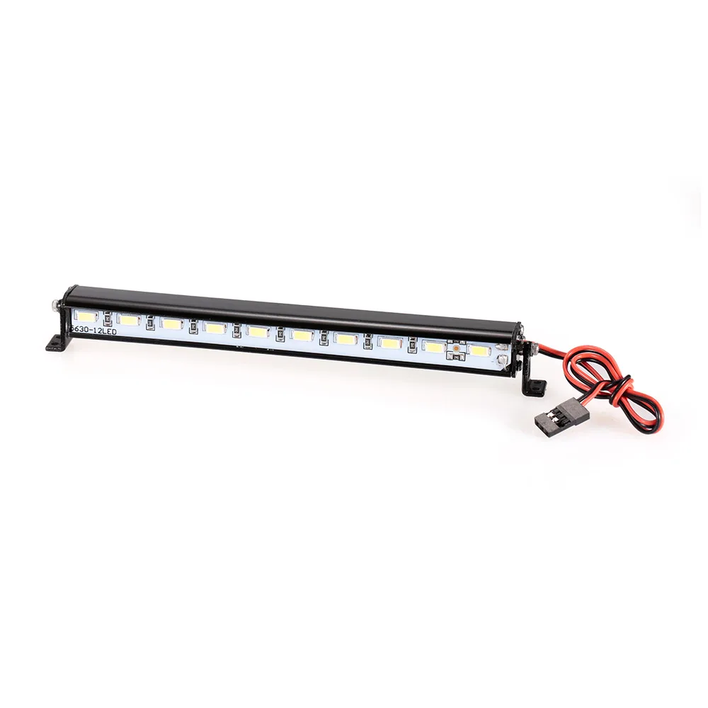 Metal Roof Lamp LED Light Bar for RC Car 110 RC Crawler Traxxas Trx-4 SCX10 90027 SCX10 II 90046 RC4WD D90 Car Truck Part (7)