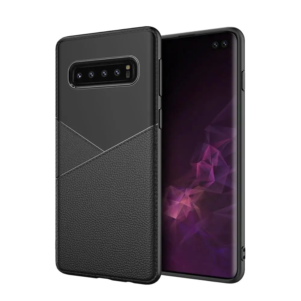 

Business style case Skin texture case Anti-Fingersprint case soft case for SAMSUNG S10 S10plus S10 5G S10E Note9 S9