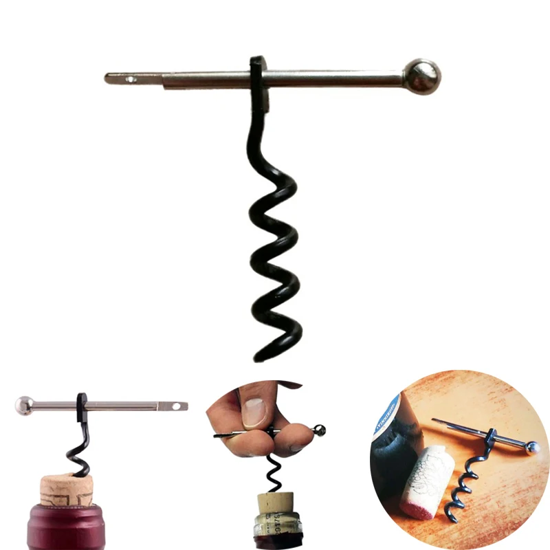 

EDC Bottle Opener Cork Screw Outdoor Mini Red Wine Bottle Opener Tool Multi-functional Camping survival Equipment Tool New