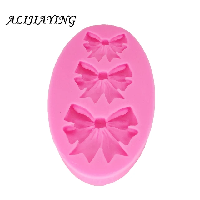 3D Íjak Szilikon Fondant Penész Cukrász Csokoládé Íjkknot Cukorkás Torta Díszítő Szerszámok D1208 - Image 5