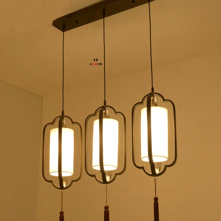 

Chinese creative iron antique chandelier restaurant living room Chandelier m