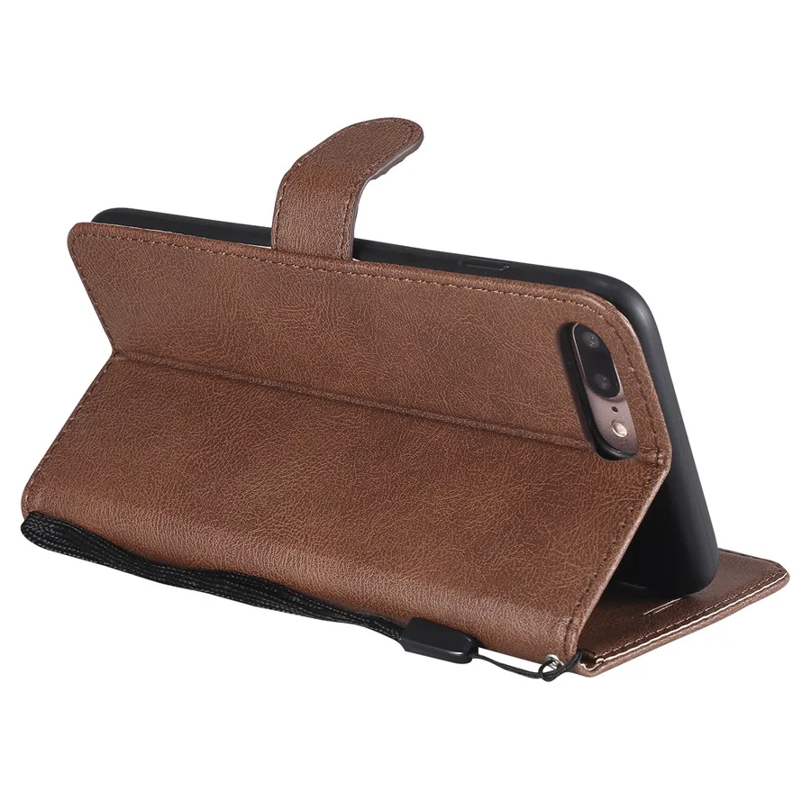 Luxury Magnetic Wallet PU Leather Case for iPhone 9 Plus 8 7 6S Plus 5S SE Card Holder Flip Stand Phone Protective Cover Fundas (57)