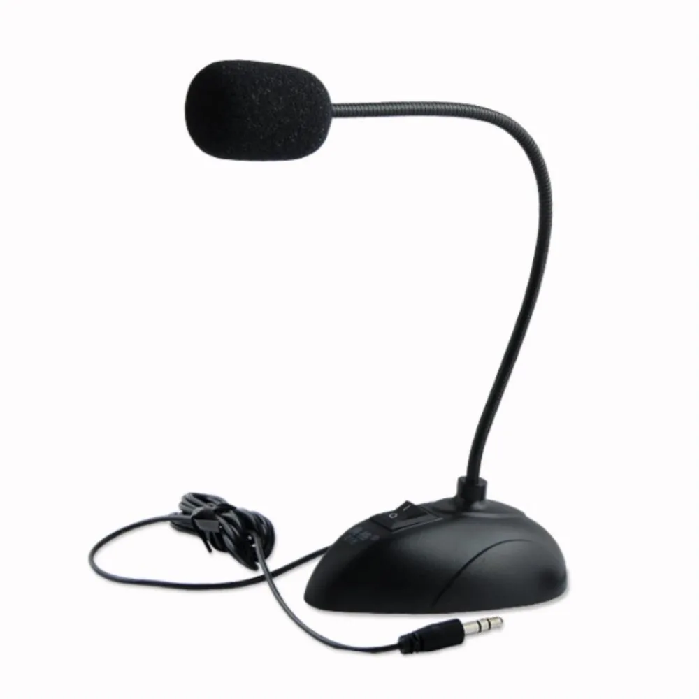 Good Deal Ycdc Desktop Wired Microphone With Adjustable Computer