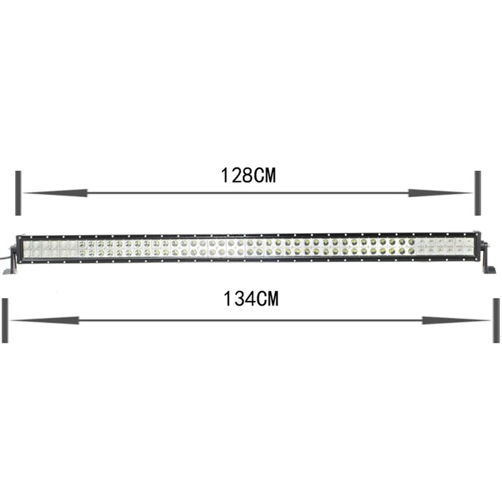 Marlaa 50 дюймов светодиодный световой бар Янтарный Белый свет комбо светодиодный Оповещатель рабочий свет для грузовиков, мотовездеходов 4X4 лодка с пультом дистанционного управления