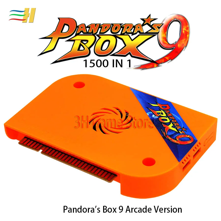 Pandora box 9 1500 in 1 jamma version arcade game board Pandora's Box 9 For arcade console machine cabinet mortal kombat pac man