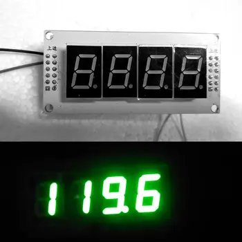 

Digital display LED AM FM radio receive frequency counter meter for Ham Amplifier 9V-12V DC power supply