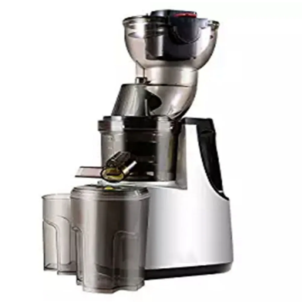 

250W Vertical Masticating Cold Press Juicer 37RPMs Wide Chute Anti-Oxidation Juice Extractor Fruit Vegetable Kitchen Appliances