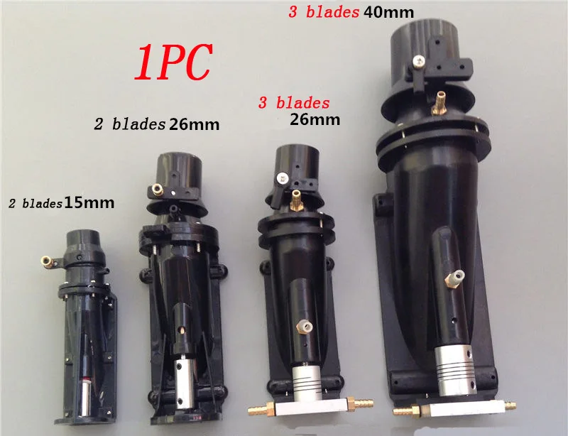 1PC Water Jet Pumps 3 Blades Water Jet Propeller Paddle 26mm/40mm Jet Pump W Coupling And Shaft