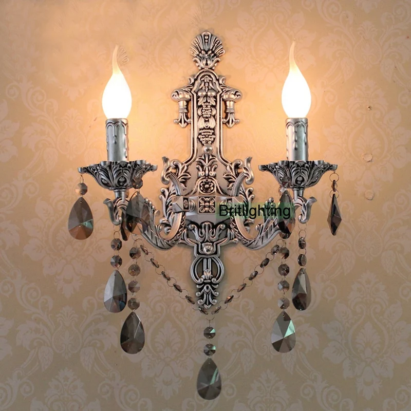 Popular Antique Crystal Sconces-Buy Cheap Antique Crystal Sconces lots from China Antique ...