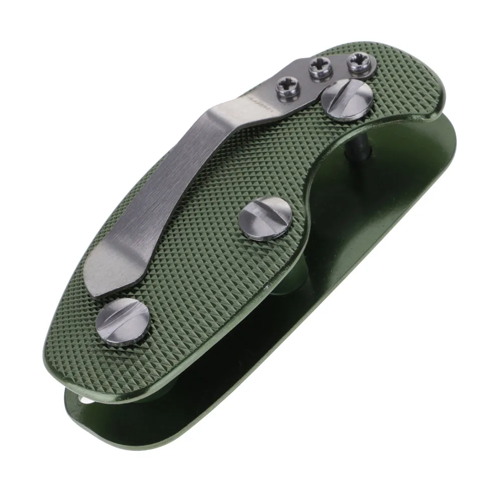 Прочный легкий EDC карманный инструмент Алюминиевый держатель для ключей Органайзер зажим Брелок