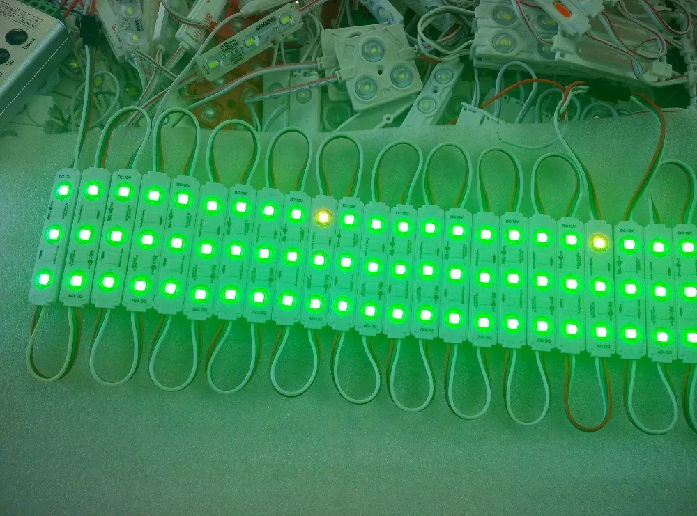 2811 светодиодный модуль пикселей водонепроницаемый 12 В Полноцветный 3 s 5050 SMD RGB