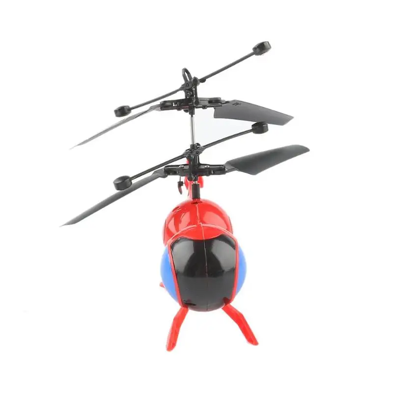 Plastic 3 Channels Remote Control Dragonfly Aircraft Toys Portable cyclic charging up down flying RC Helicopters Outdoor Game - Цвет: Красный