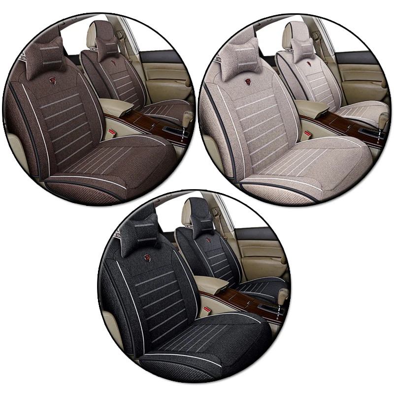 KADULEE flax car seat cover for kia ceed rio 3 4 soul spectra cerato niro sportage 3 4 rio k2 Auto accessories car-styling