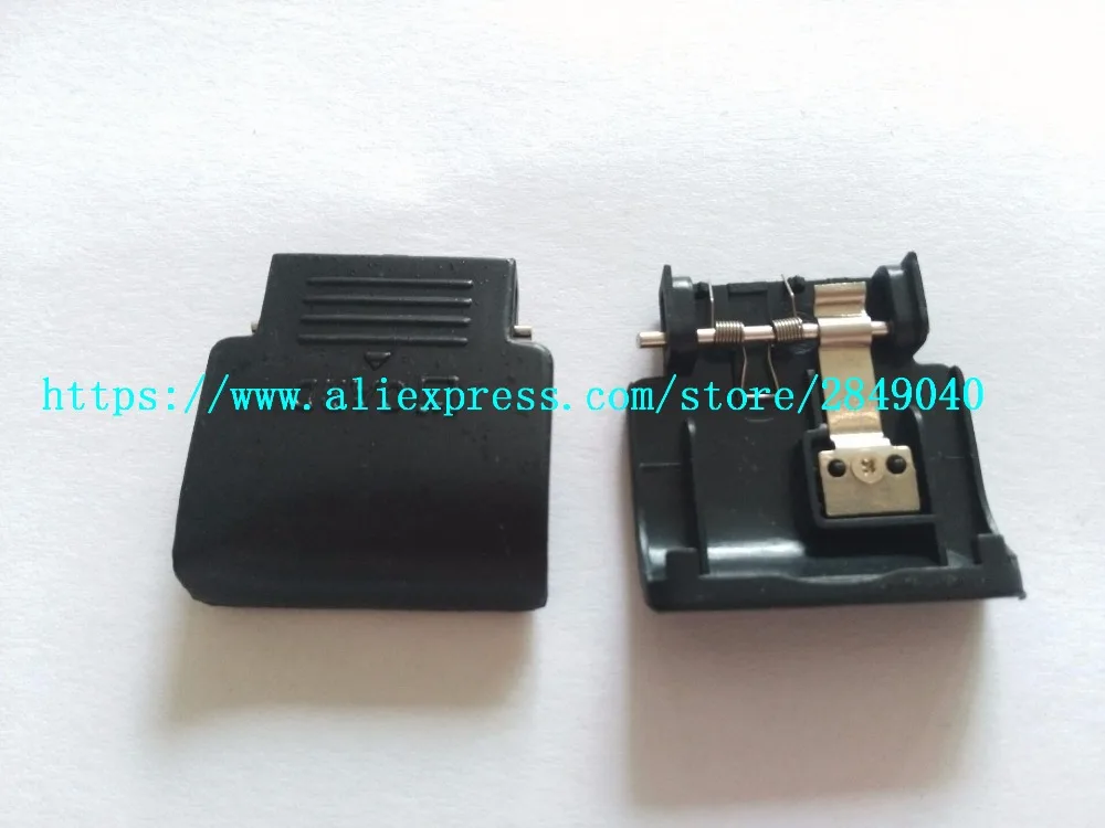

NEW SD Memory Card Cover For Nikon D5100 Digital Camera Repair Part With METAL & Spring