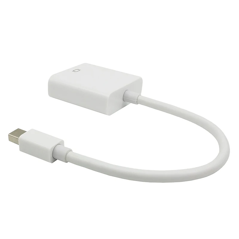 Mini DP to DVI Adapter Mini DisplayPort to DVI Cable Converter Male to Female Support 1080P for Monitor Projector Displays z (6)
