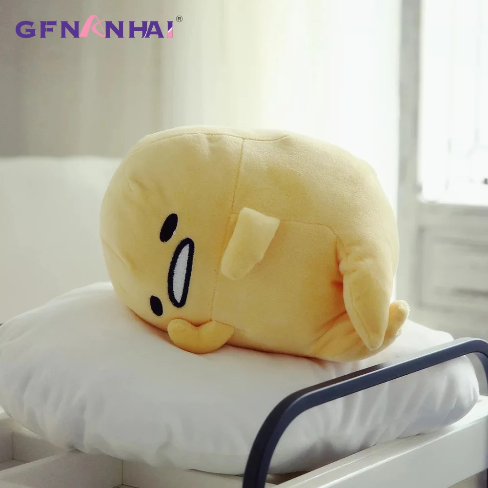 1 шт. 50*40 см Gudetama ленивое яйцо плюшевые игрушки яйца jun яичный желток брат большая кукла подушка ленивые шары мягкая игрушка для Рождественский подарок