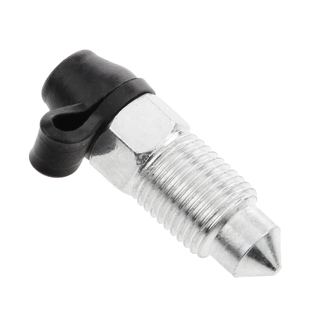 1 Pcs Brake Caliper M10 x 1mm Stainless Bleed Screw Nipple For Many Japanese Motorcycle 