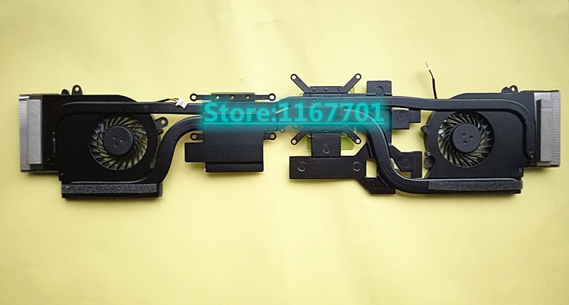 

Laptop CPU/GPU cooling Radiator Heatsink&Fan for MSI GS60 WS60 2PC 2QD 6QE 6QC 16H1 16H2 16H5 16H7 16H8 PAAD06015SL-N293 N294