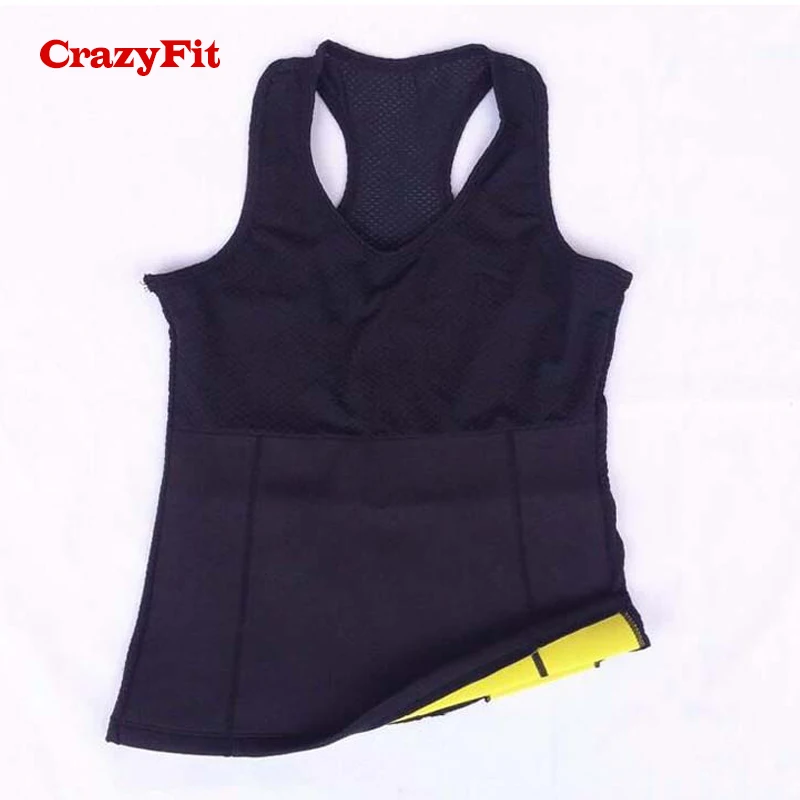 CrazyFit, спортивный топ для йоги, женский горячий корсет, сжигание жира, Женский корсет для бега, спортзала, тренировки, фитнеса, одежда, рубашка, топы