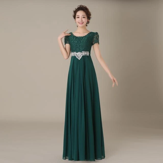 Vestido Формальные горничной невесты полную фигуру невесты Вечерние красные платья большие размеры Королевское голубое кружево шифон