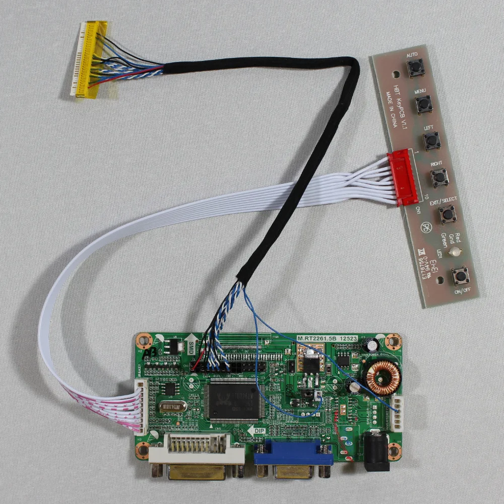 Плата контроллера DVI VGA ЖК дисплей RT2281 для 12 1 дюйма HSD121PHW1 1366x768 панель|board board|board