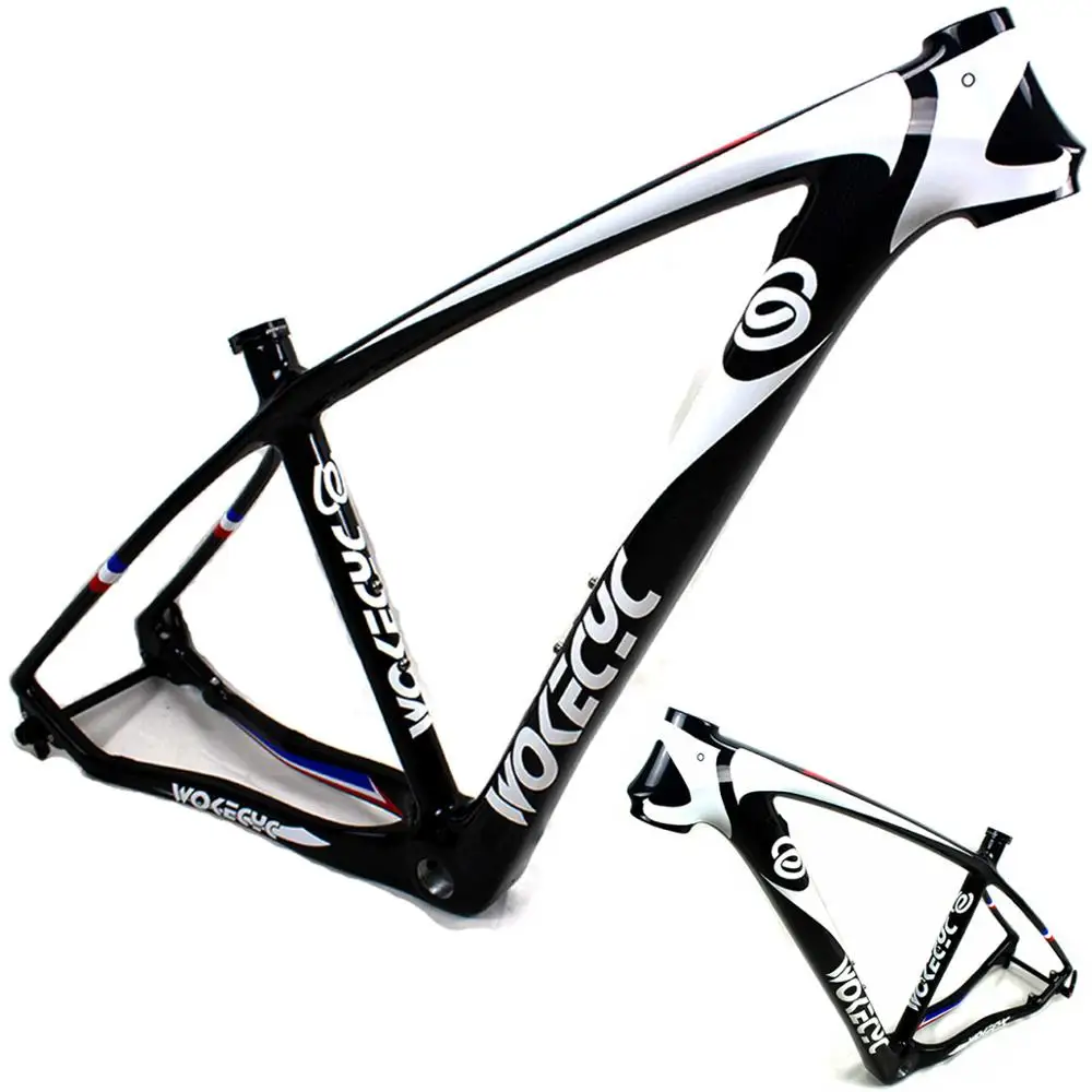 Mountain Bicycle Frame 29in Carbon Tapered Cycling MTB Frame Disc Brake Frames 