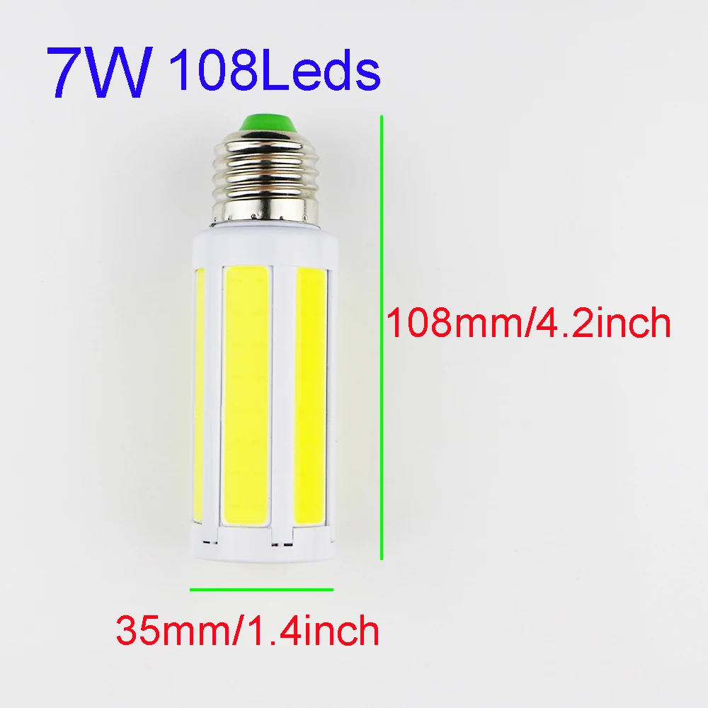 1 шт. светодиодная лампа кукуруза 7 Вт 10 E27 B22 E14|bulb lamp holder|lamp headbulb flasher |