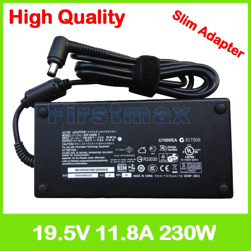 19.5V 11.8A 230W laptop charger ADP-230EB T ac adapter for MSI Gaming 24 6QD 6QE AG270 2PC 2PE 2QC 2QE 2QL GE62MVR 7RG Apache Pr 19.5V 11.8A 230W laptop charger ADP-230EB T ac adapter for MSI Gaming 24 6QD 6QE AG270 2PC 2PE 2QC 2QE 2QL GE62MVR 7RG Apache Pr