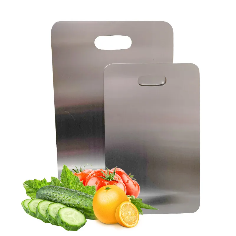 Cutting board stainless steel cutting board kitchen cutting board