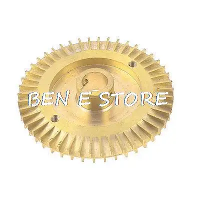 

Gold Tone Brass Water Pump Spare Part 78mm Dia 8mm Thick Impeller 85mm Dia