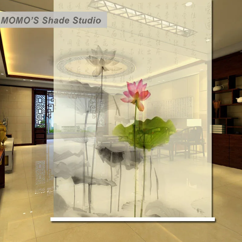 Рольставни MOMO, затемненные шторы для окон в форме лотоса, рулонные шторы, термоизолированная ткань, Индивидуальный размер, Алиса 425 - Цвет: Alice 425