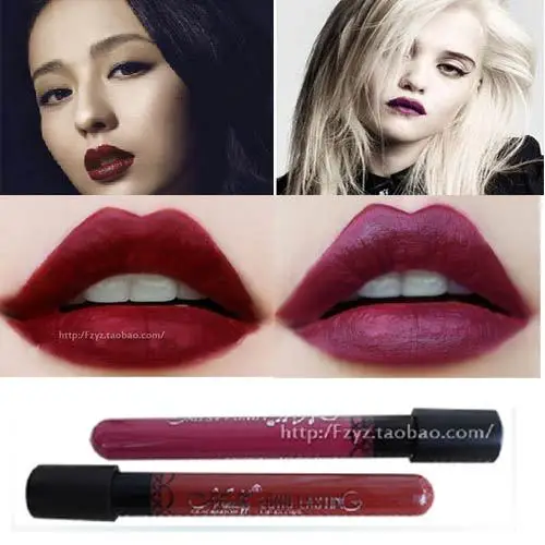 New Arrival Waterproof Elegant Dark Vampire Color Lipstick matte smooth
